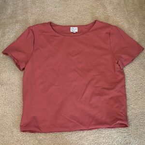 Blue Rain by Francesca’s Pink Top